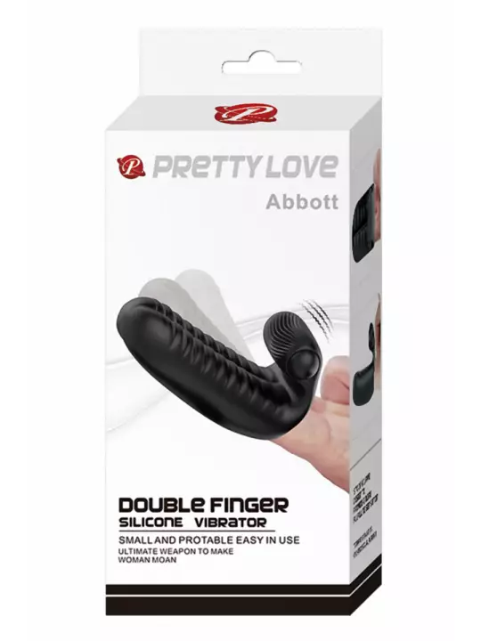 Double doigt vibrant Abbot - Pretty Love