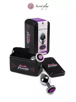 Plug aluminium M Violet