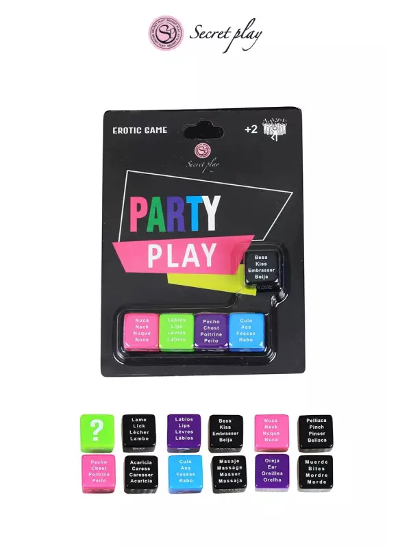 Jeu 5 dés Party Play