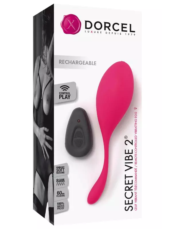 Oeuf vibrant télécommandé Secret Vibe 2