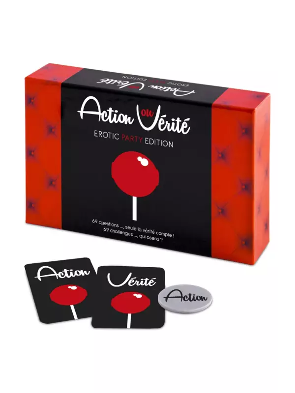 Jeu coquin Action ou Vérité Erotic Party Edition