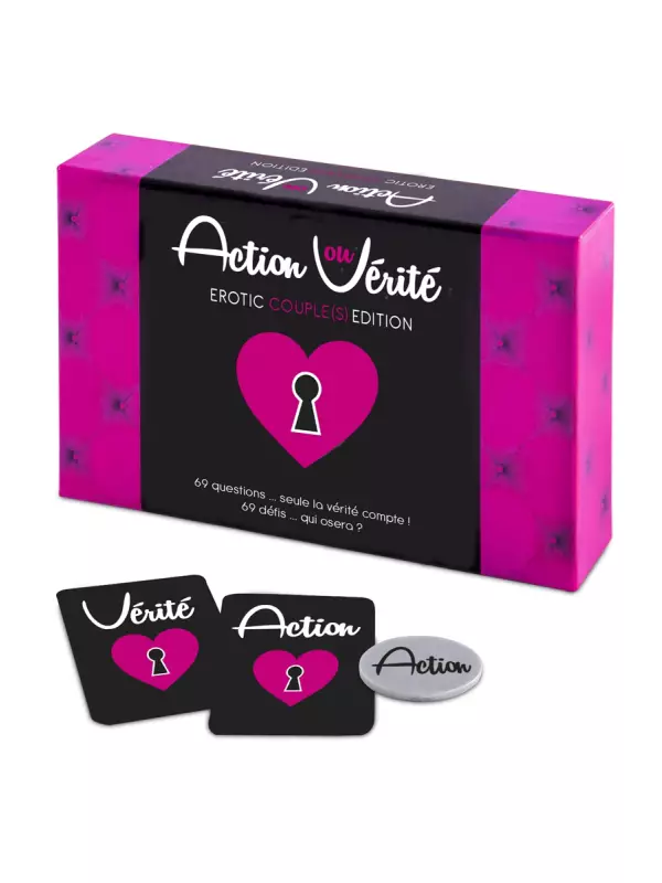 Jeu coquin Action ou Vérité édition Couple