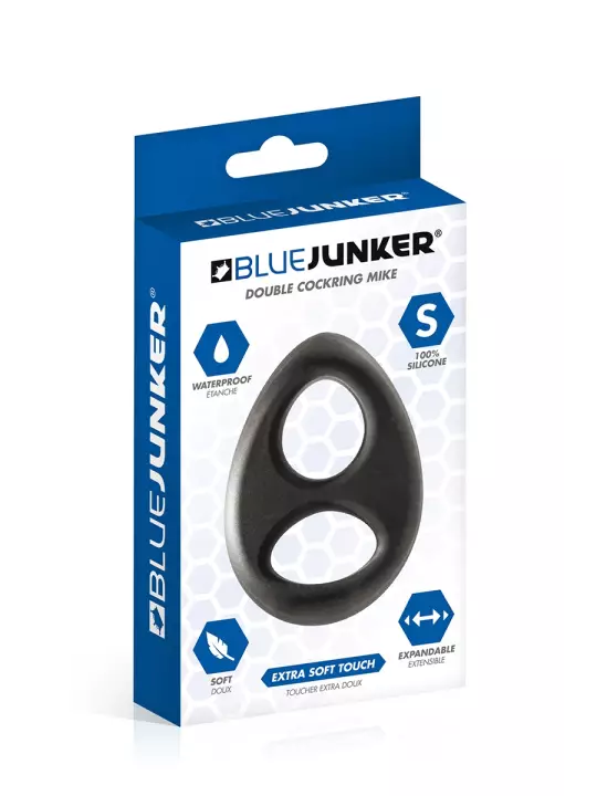 Double anneau de pénis - Blue Junker