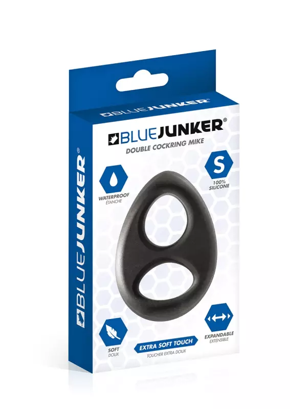 Double anneau de pénis - Blue Junker