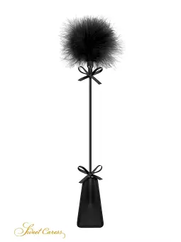 Tapette avec pompon noir - Sweet Caress