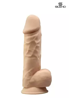 Gode double densité chair 21,5 cm - Modèle 4