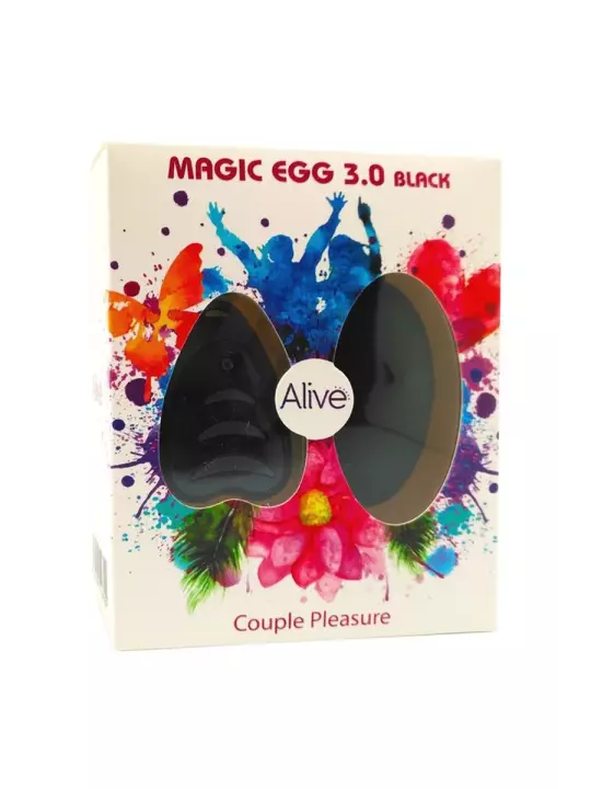 Oeuf vibrant télécommandé Magic egg 3 - noir