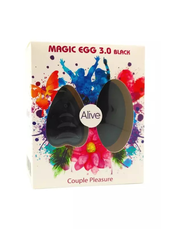 Oeuf vibrant télécommandé Magic egg 3 - noir