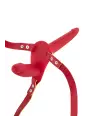 Double gode ceinture rouge - Fetish Tentation