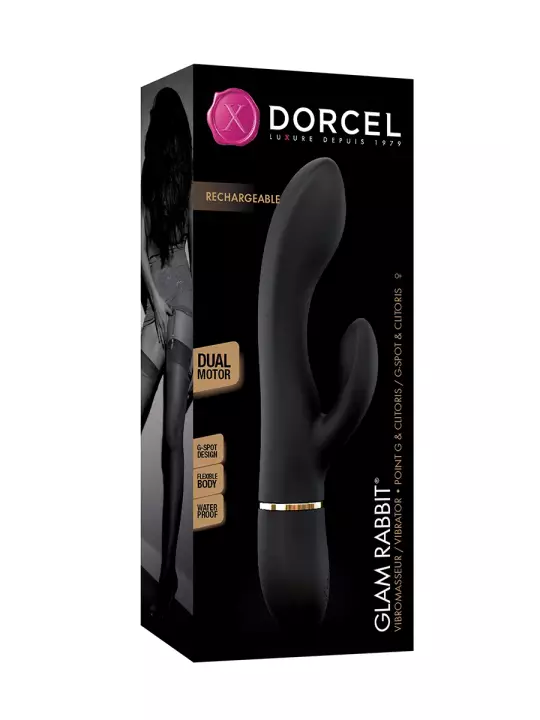 Vibromasseur point G et clitoris Glam Rabbit - Dorcel