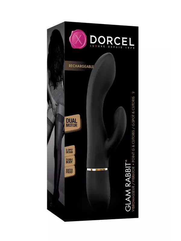 Vibromasseur point G et clitoris Glam Rabbit - Dorcel