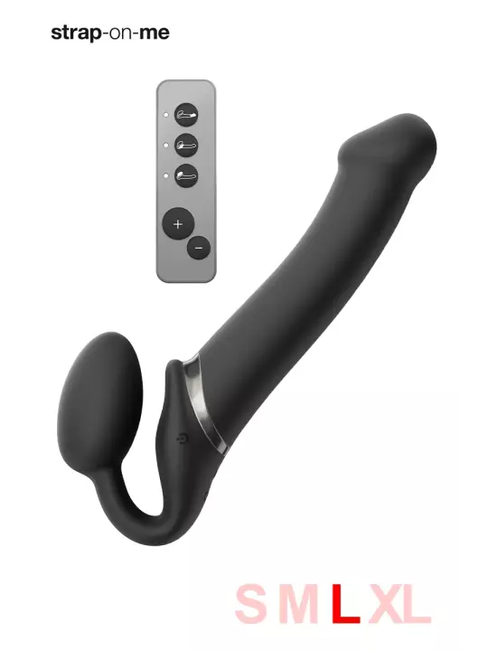 Strap-on-me vibrant noir L