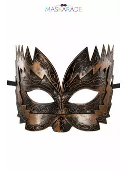 Masque semi-rigide cuivré Don Giovanni