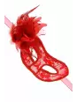 Loup semi-rigide La Traviata - rouge