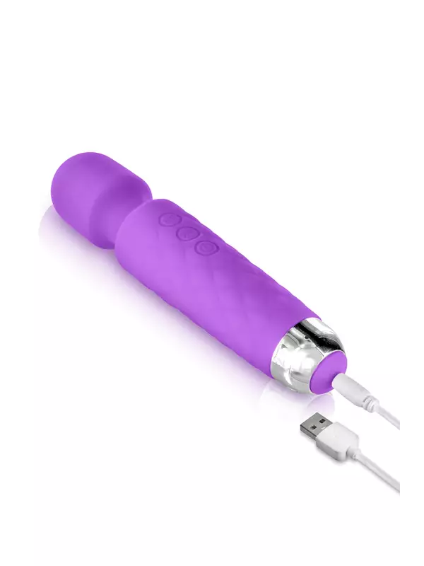 Vibro Love Wand rechargeable violet - Yoba