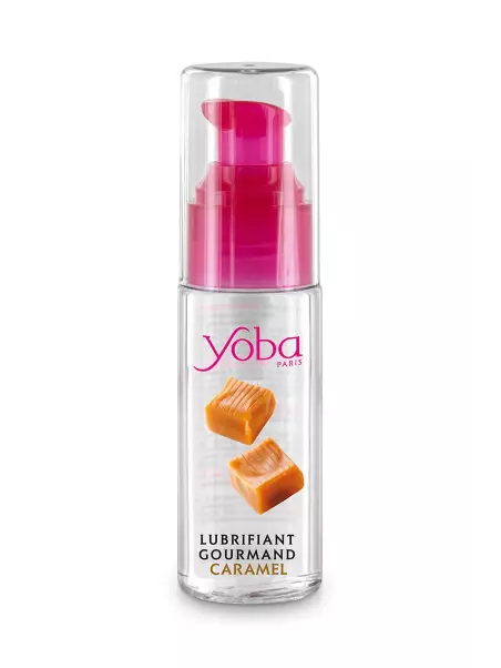 Lubrifiant parfumé caramel 50ml - Yoba