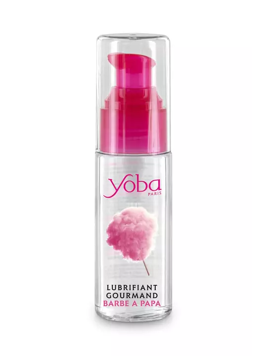 Lubrifiant parfumé barbe à papa 50ml - Yoba