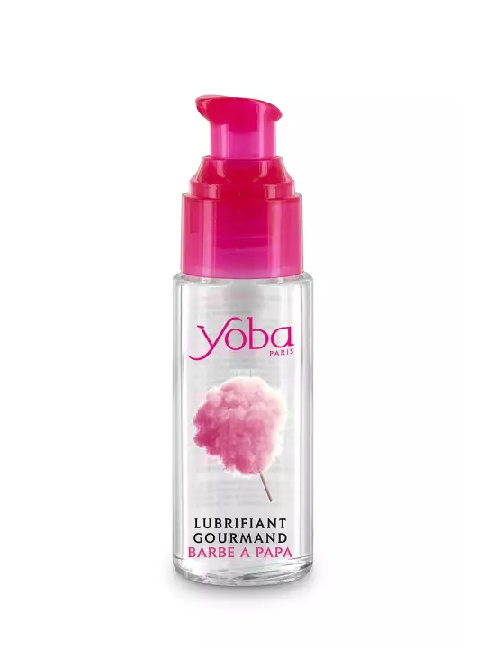 Lubrifiant parfumé barbe à papa 50ml - Yoba