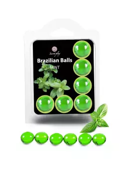 6 Brazilian Balls - menthe
