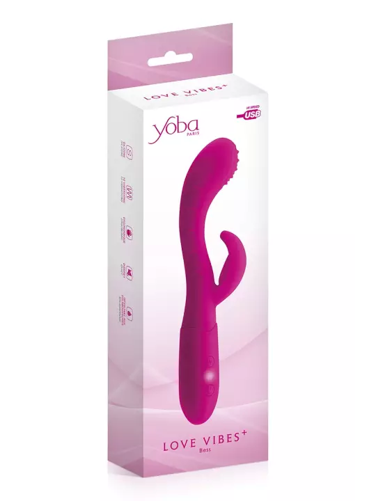 Vibromasseur rabbit Bess - Yoba