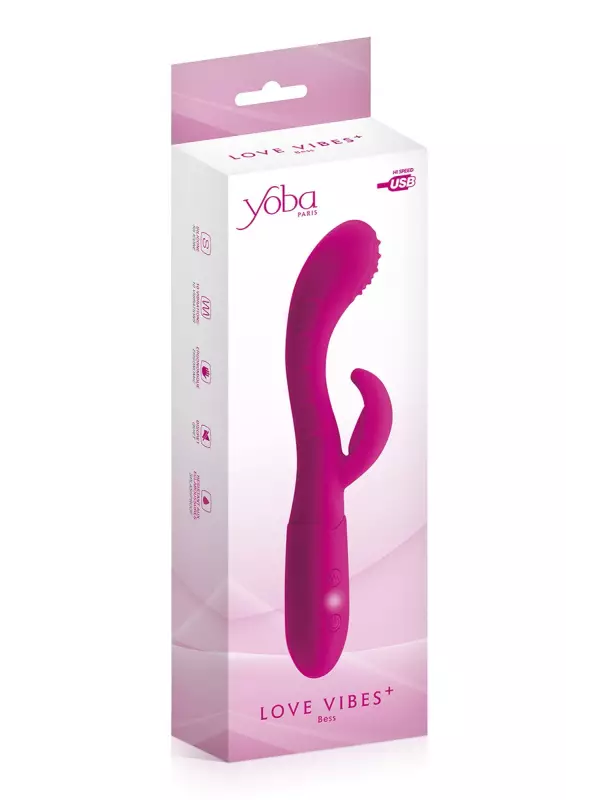 Vibromasseur rabbit Bess - Yoba