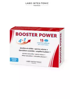 Aphrodisiaque masculin Booster Power (15 comprimés)