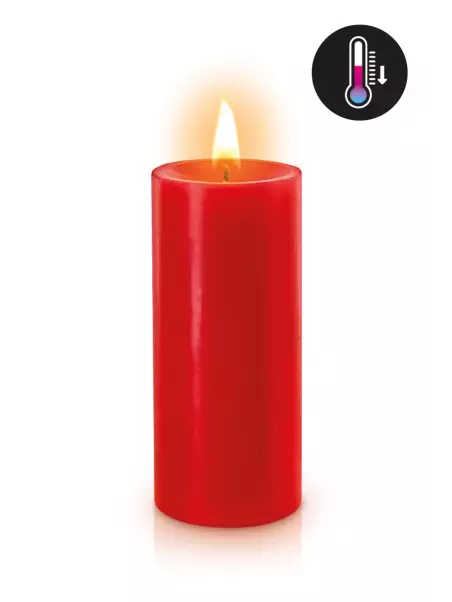 Bougie basse température rouge