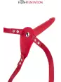 Gode ceinture rouge vibrant Fetish Tentation