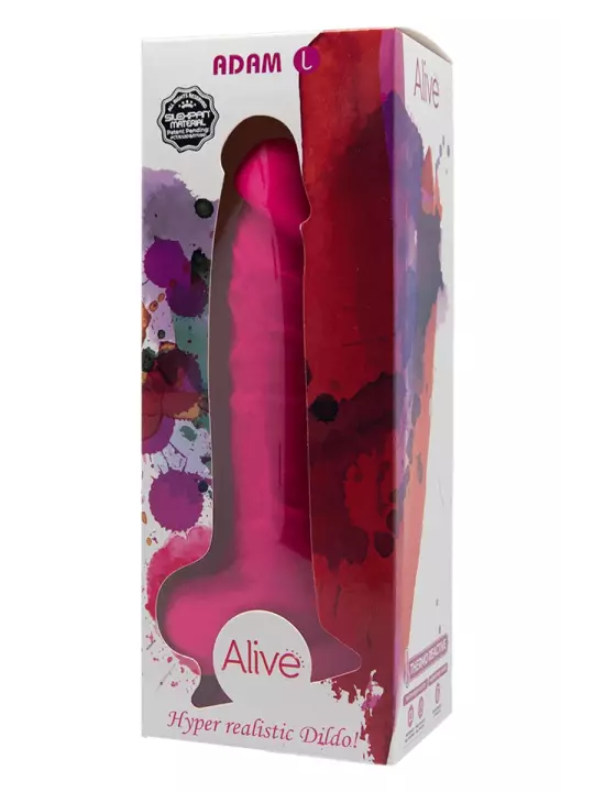 Gode double densité Adam L - rose