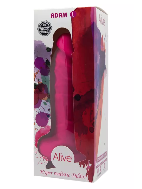 Gode double densité Adam L - rose
