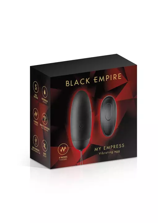 Oeuf vibrant télécommandé My Empress - Black Empire