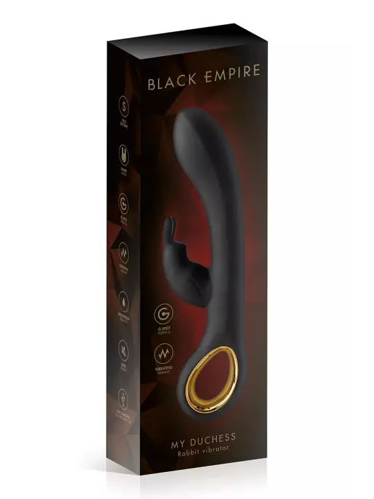 Vibromasseur rabbit My Duchess - Black Empire