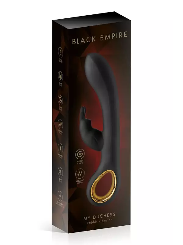 Vibromasseur rabbit My Duchess - Black Empire