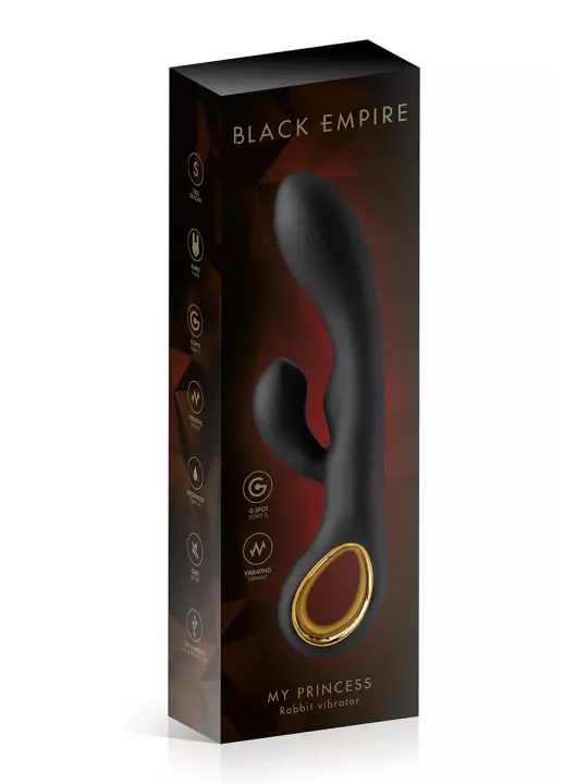 Vibromasseur rabbit My Princess - Black Empire