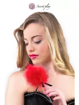 Plumeau 18 cm rouge - Secret Play