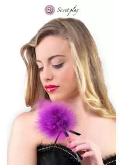 Plumeau 18 cm violet