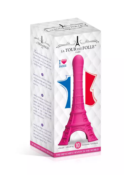 Vibromasseur La Tour Est Folle - rose