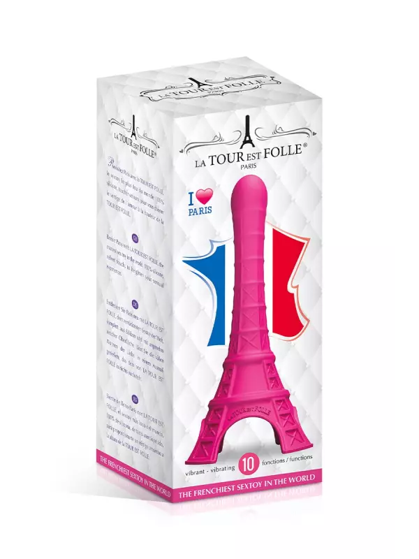 Vibromasseur La Tour Est Folle - rose