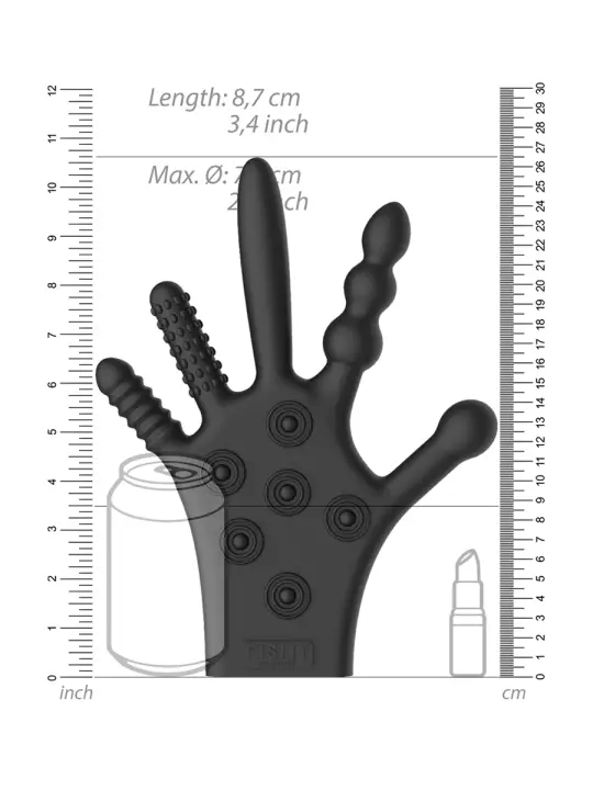 gant de stimulation en silicone - FISTIT gant de stimulation en silicone - FISTIT