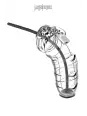 Cage de chasteté 12,5cm avec plug d'urètre - ManCage 17 Cage de chasteté 12,5cm avec plug d'urètre - ManCage 17