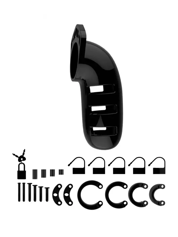 Cage de chasteté 14cm ManCage 06 noir