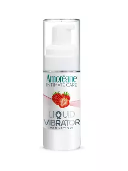 Lubrifiant stimulant Fraise 30ml - Amoreane Med