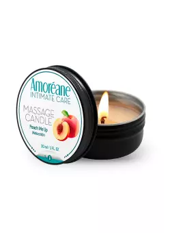 Bougie de massage pêche - Amoreane