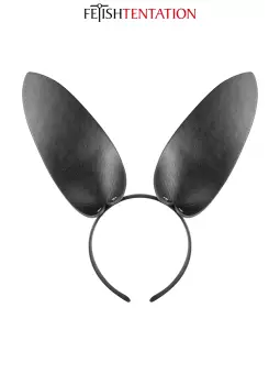 Oreilles de lapin en simili cuir - Fetish Tentation