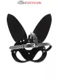 Masque bunny simili cuir réglable - Fetish Tentation