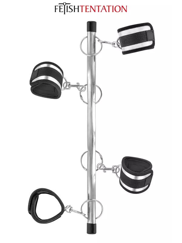 Barre de soumission 4 menottes Fetish Tentation