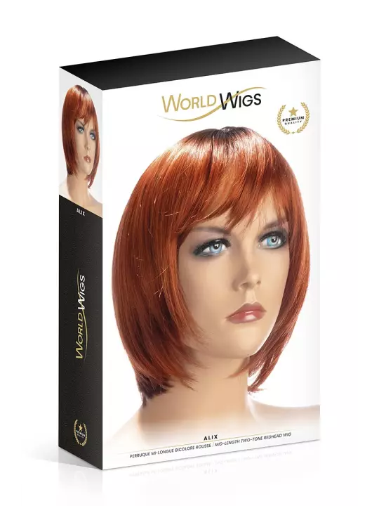 Perruque Alix rousse - World Wigs