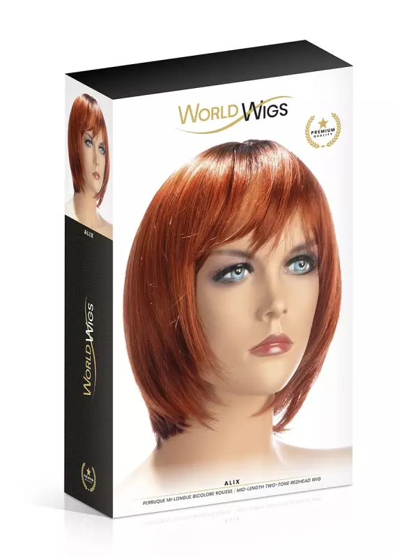 Perruque Alix rousse - World Wigs