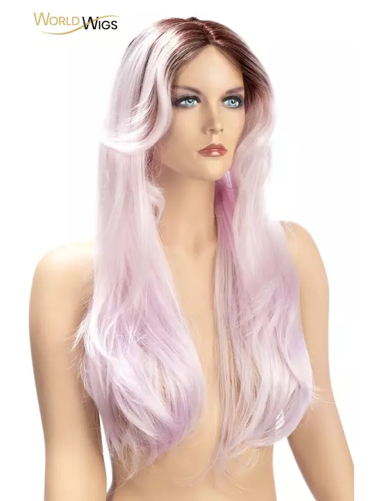Perruque Aya parme - World Wigs