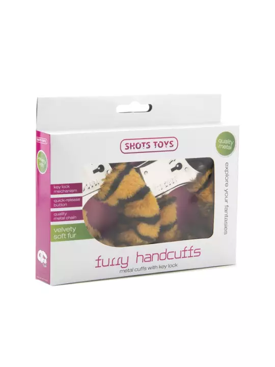 Menottes fourrure Shots - tigre
